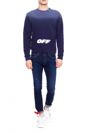 Logo-printed sweatshirt, zdjęcie 2 Logo-printed sweatshirt od Off White